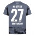 Maillot de foot Eintracht Frankfurt Mario Gotze #27 Troisième vêtements 2025-26 Manches Courtes